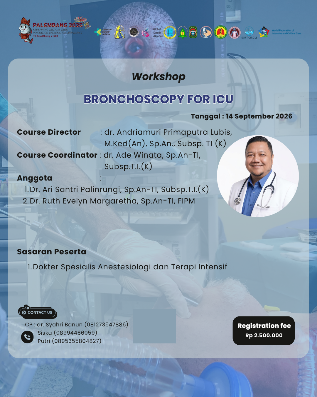 Bronchoscopy for ICU
