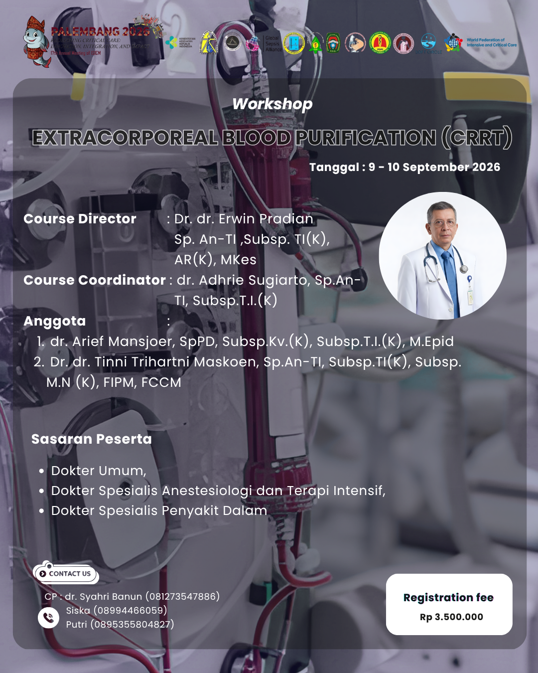 Extracorporeal Blood Purification (CRRT)